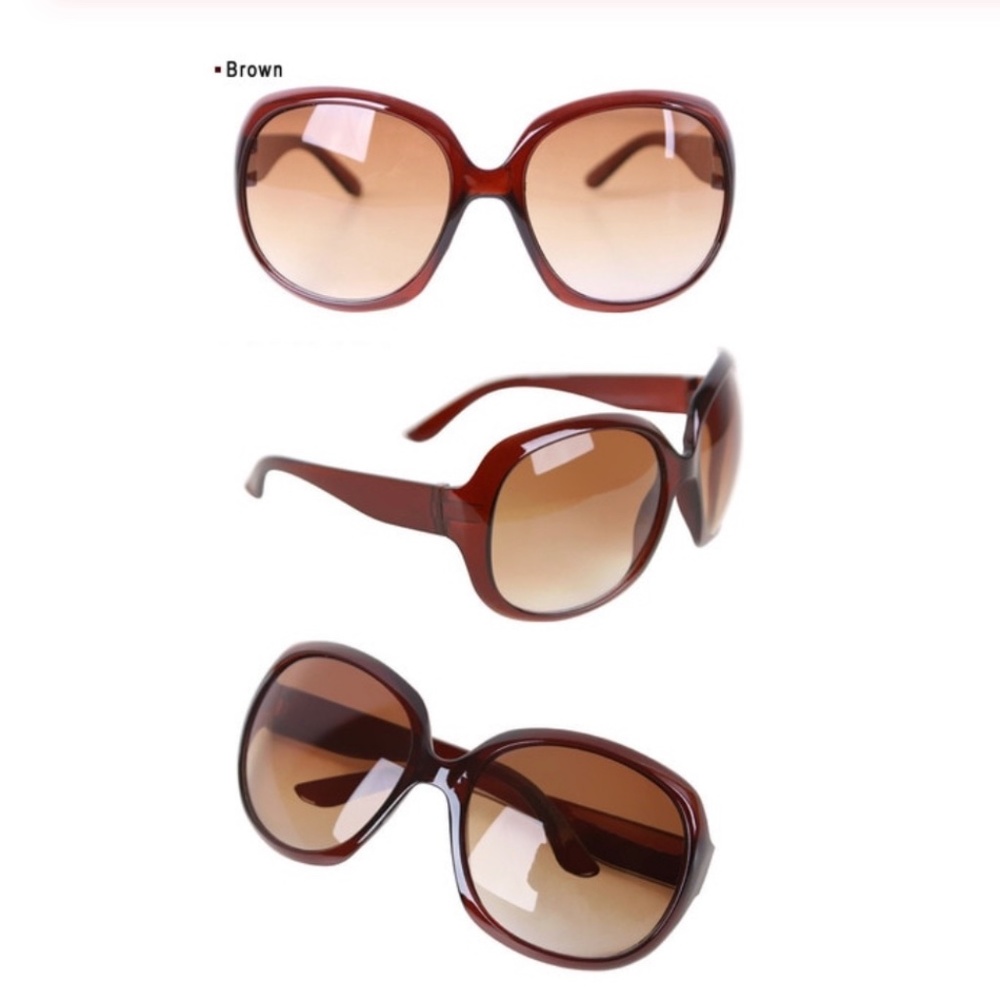 Chic and fun brown sunglasses